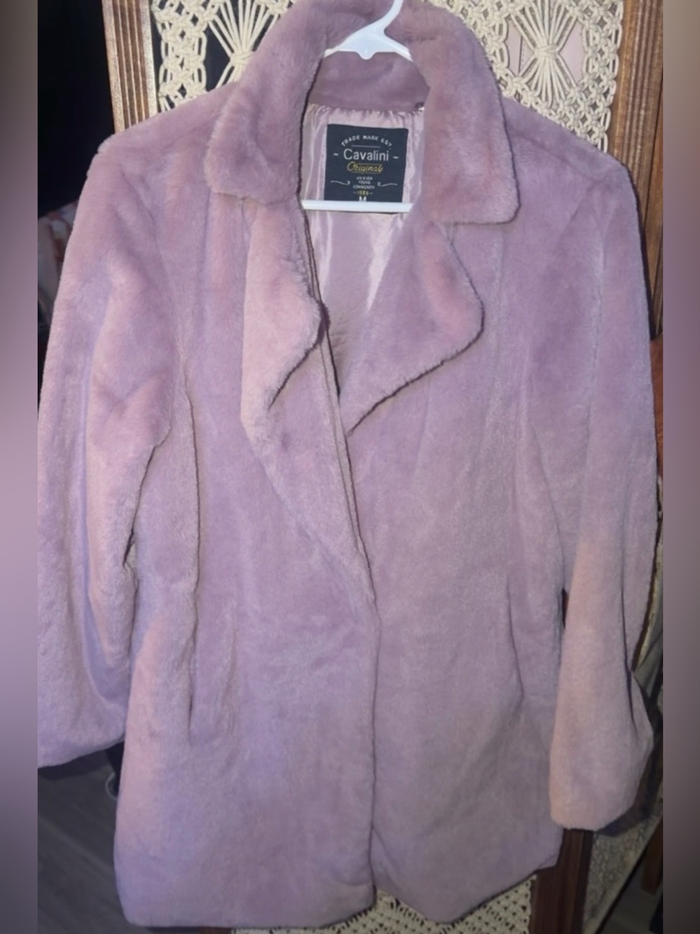 Cavalini Original plush faux fur coat
